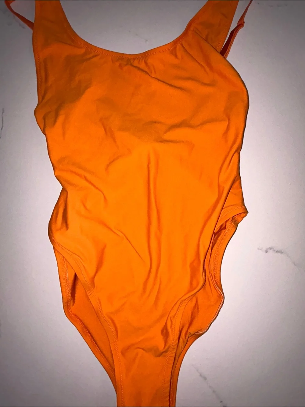 SKIMS sleek orange